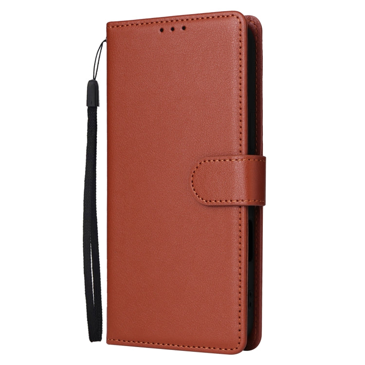 Multifunctional Horizontal Flip Leather Phone Case with Three Card Slots, Series 2