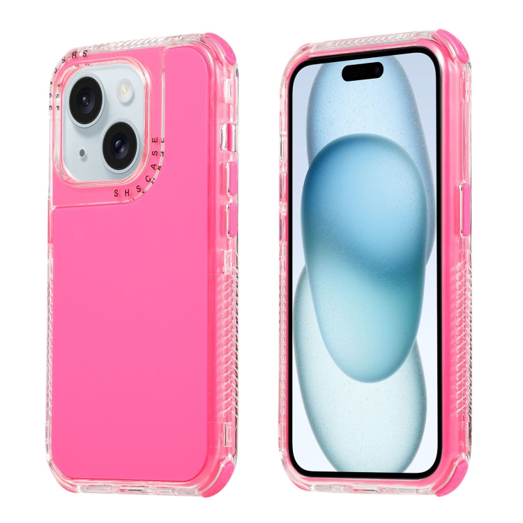 Dreamland 3 in 1 Solid Color Transparent Frame PC + TPU Phone Case, Series 2