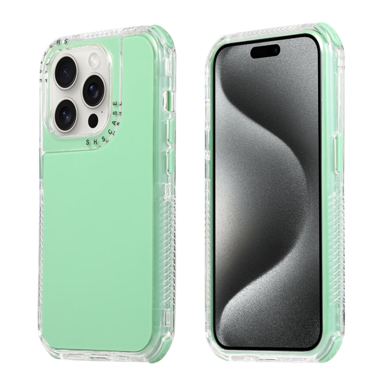 Dreamland 3 in 1 Solid Color Transparent Frame PC + TPU Phone Case, Series 1