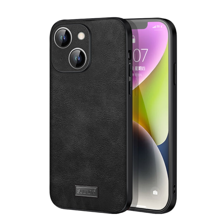 SULADA Shockproof TPU Hybrid Handmade Leather Phone Case, Series 1