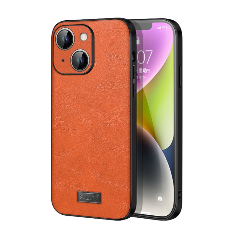 SULADA Shockproof TPU Hybrid Handmade Leather Phone Case, Series 1