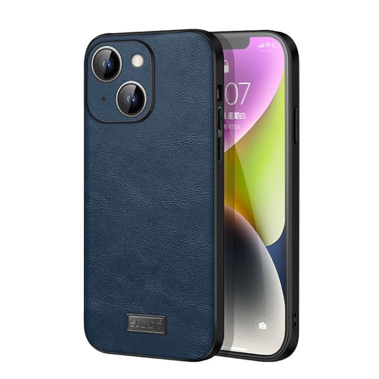 SULADA Shockproof TPU Hybrid Handmade Leather Phone Case, Series 1