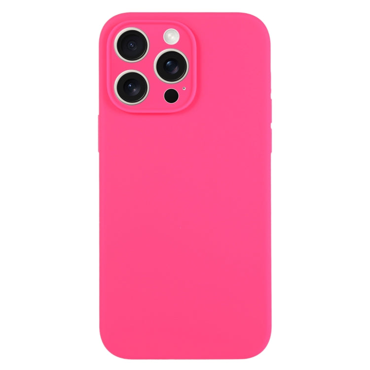 Pure Color Liquid Silicone Fine Pore Phone Case, Series 10