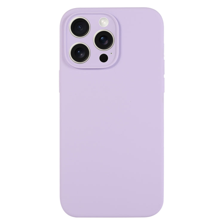 Pure Color Liquid Silicone Fine Pore Phone Case, Series 12