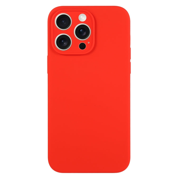 Pure Color Liquid Silicone Fine Pore Phone Case, Series 12