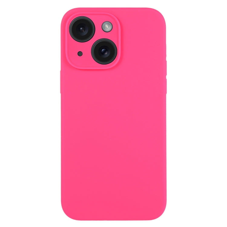 Pure Color Liquid Silicone Fine Pore Phone Case, Series 14