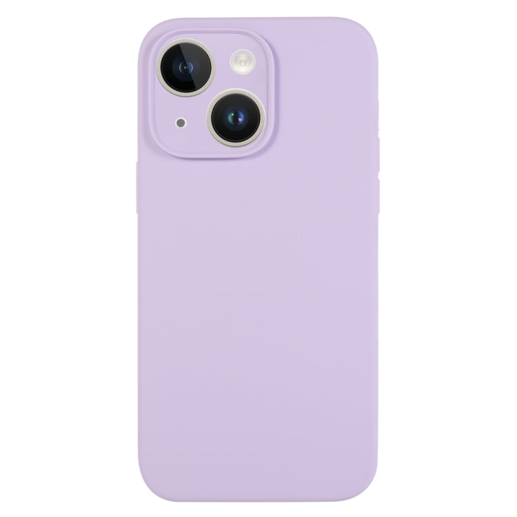 Pure Color Liquid Silicone Fine Pore Phone Case, Series 19