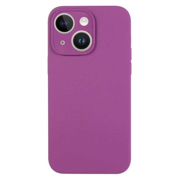 Pure Color Liquid Silicone Fine Pore Phone Case, Series 13