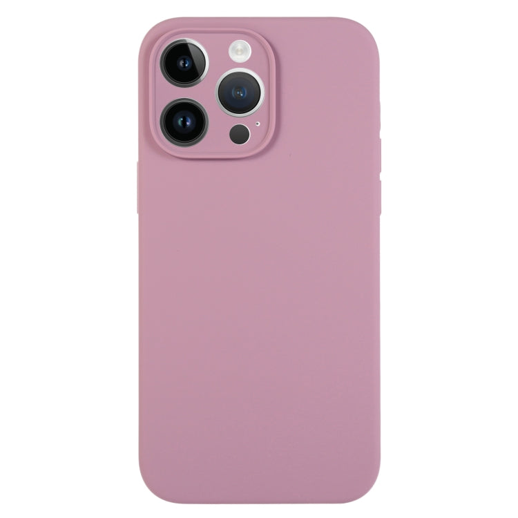 Pure Color Liquid Silicone Fine Pore Phone Case, Series 11