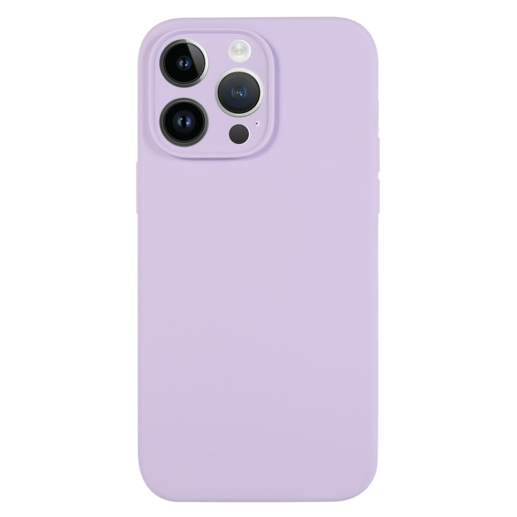 Pure Color Liquid Silicone Fine Pore Phone Case, Series 18