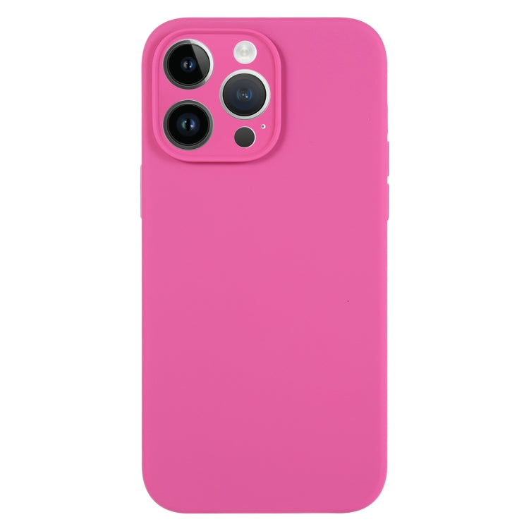 Pure Color Liquid Silicone Fine Pore Phone Case, Series 18