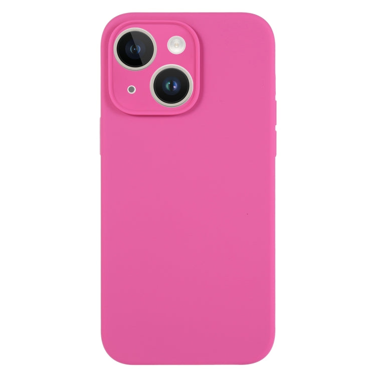 Pure Color Liquid Silicone Fine Pore Phone Case, Series 17