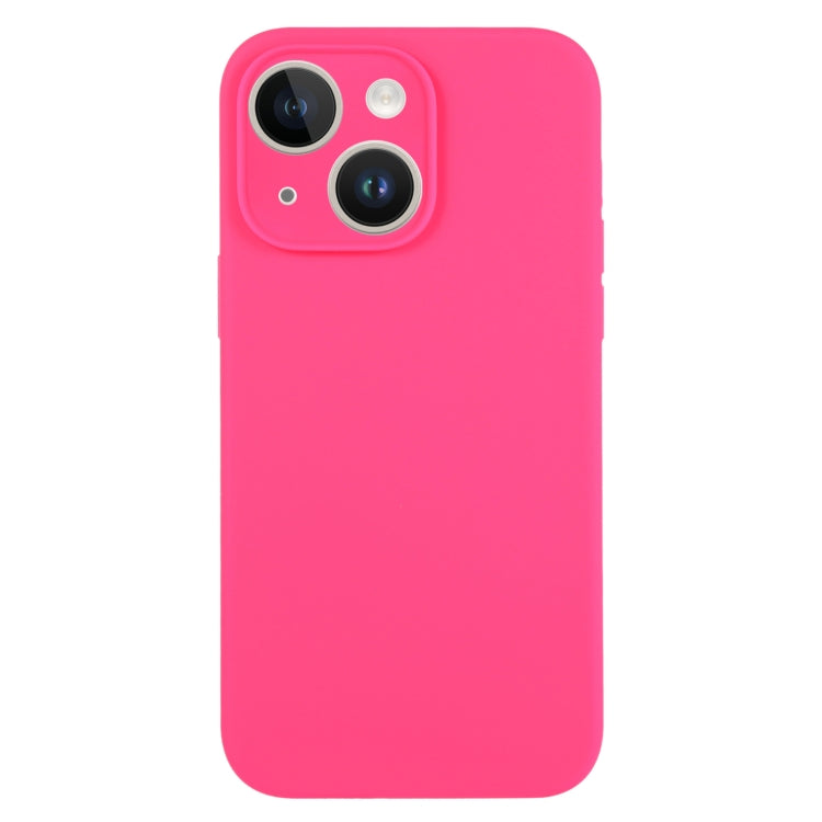 Pure Color Liquid Silicone Fine Pore Phone Case, Series 17