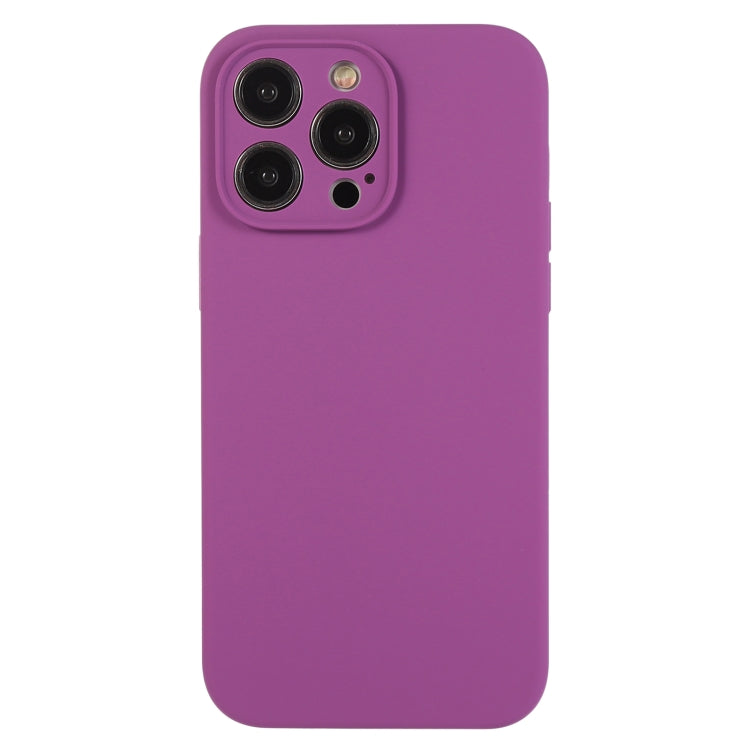 Pure Color Liquid Silicone Fine Pore Phone Case, Series 3