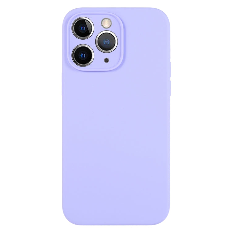 Pure Color Liquid Silicone Fine Pore Phone Case, Series 9