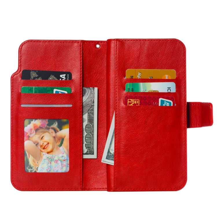 Tri-Fold 9-Card Wallets Leather Phone Case, Series 1