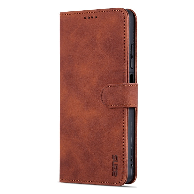 AZNS Skin Feel Calf Texture Flip Leather Phone Case, Series 1