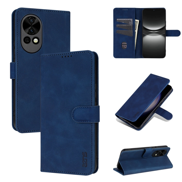 AZNS Skin Feel Calf Texture Flip Leather Phone Case, Series 1