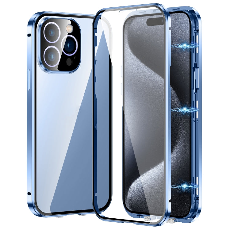 Magnetic Double-buckle HD Tempered Glass Phone Case, Series 2