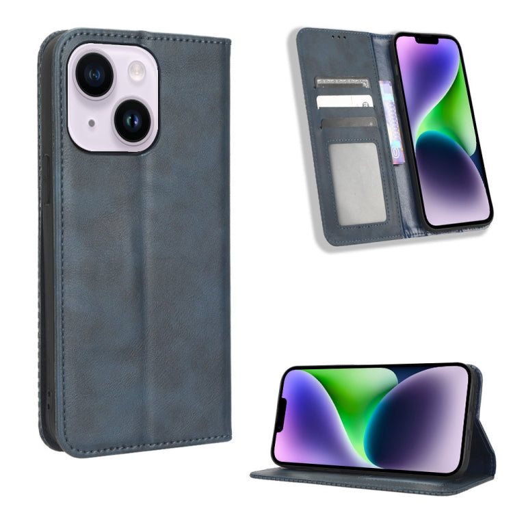 Magnetic Buckle Retro Texture Leather Phone Case, Series 1