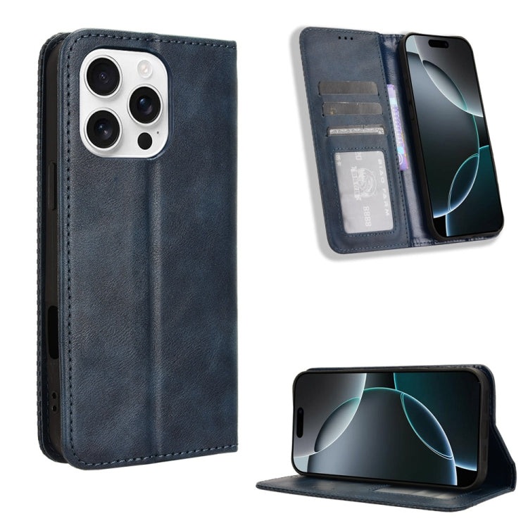 Magnetic Buckle Retro Texture Leather Phone Case, Series 1