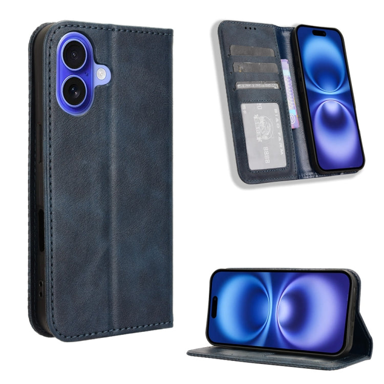 Magnetic Buckle Retro Texture Leather Phone Case, Series 1