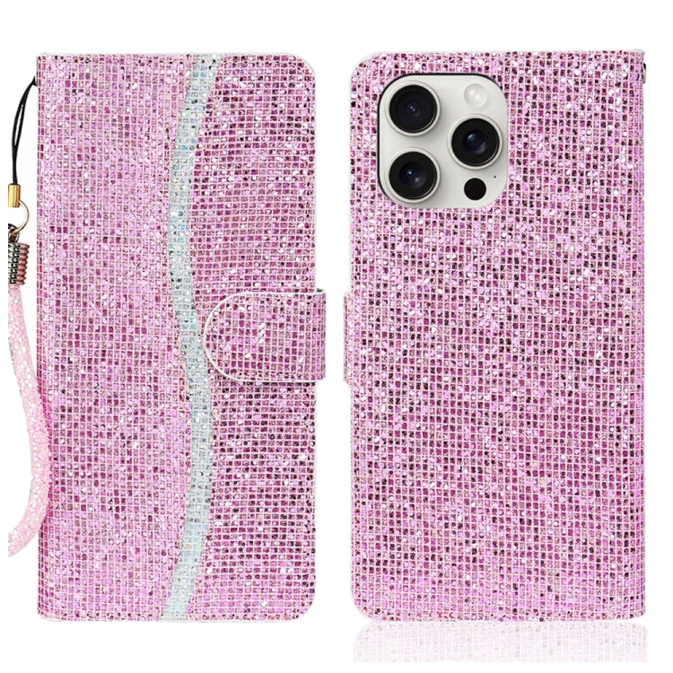 Glitter Powder Filp Leather Phone Case, Series 1