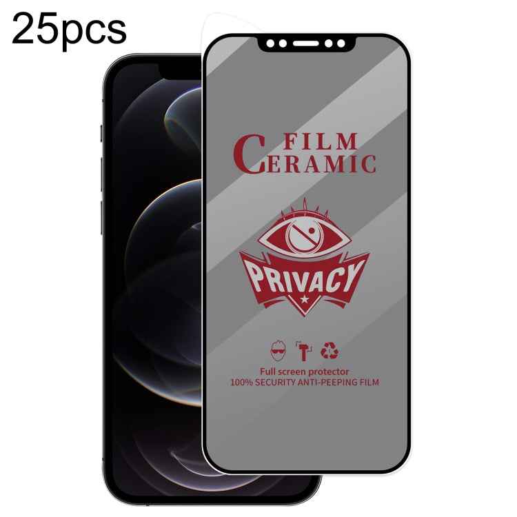 25pcs Full Coverage HD Privacy Ceramic Film