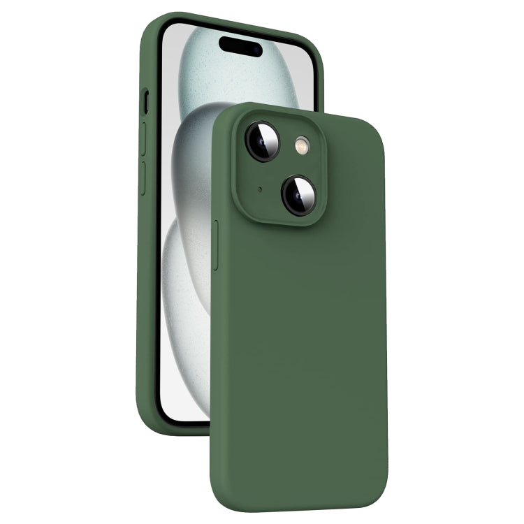 Microfiber Liquid Silicone Shockproof Phone Case, Series 2