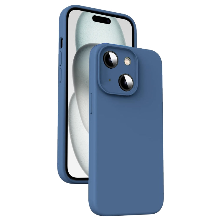 Microfiber Liquid Silicone Shockproof Phone Case, Series 2