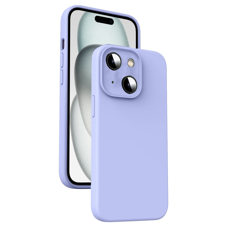 Microfiber Liquid Silicone Shockproof Phone Case, Series 1