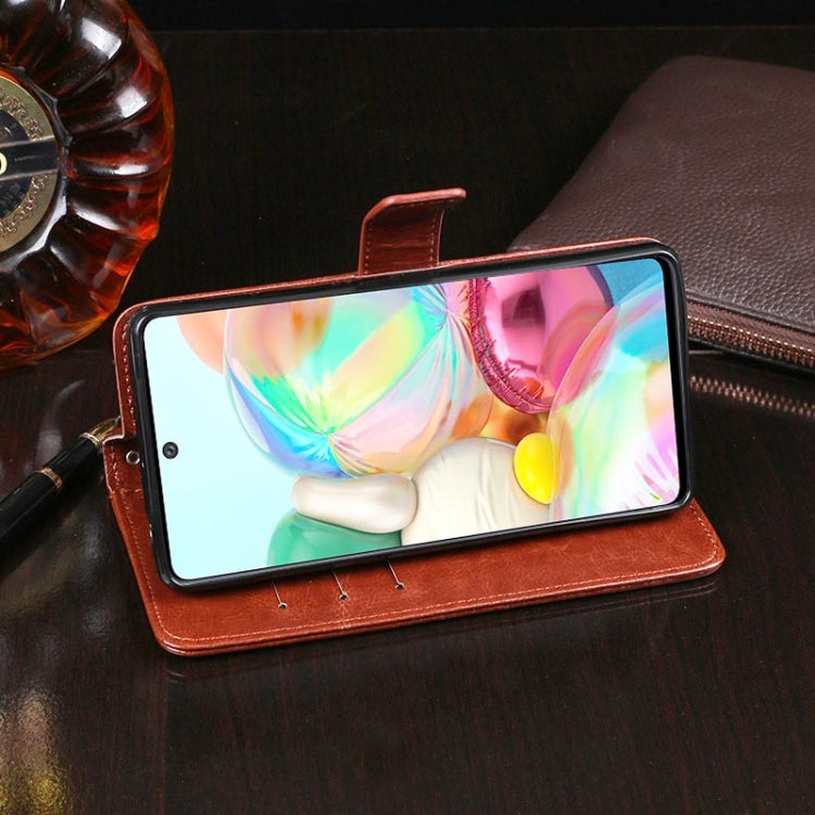 idewei Crazy Horse Texture Horizontal Flip Leather Case with Holder & Card Slots & Wallet, Series 4