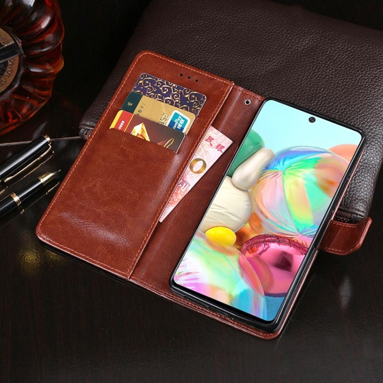 idewei Crazy Horse Texture Horizontal Flip Leather Case with Holder & Card Slots & Wallet, Series 4