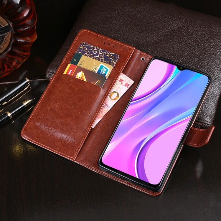 idewei Crazy Horse Texture Horizontal Flip Leather Case with Holder & Card Slots & Wallet, Series 5