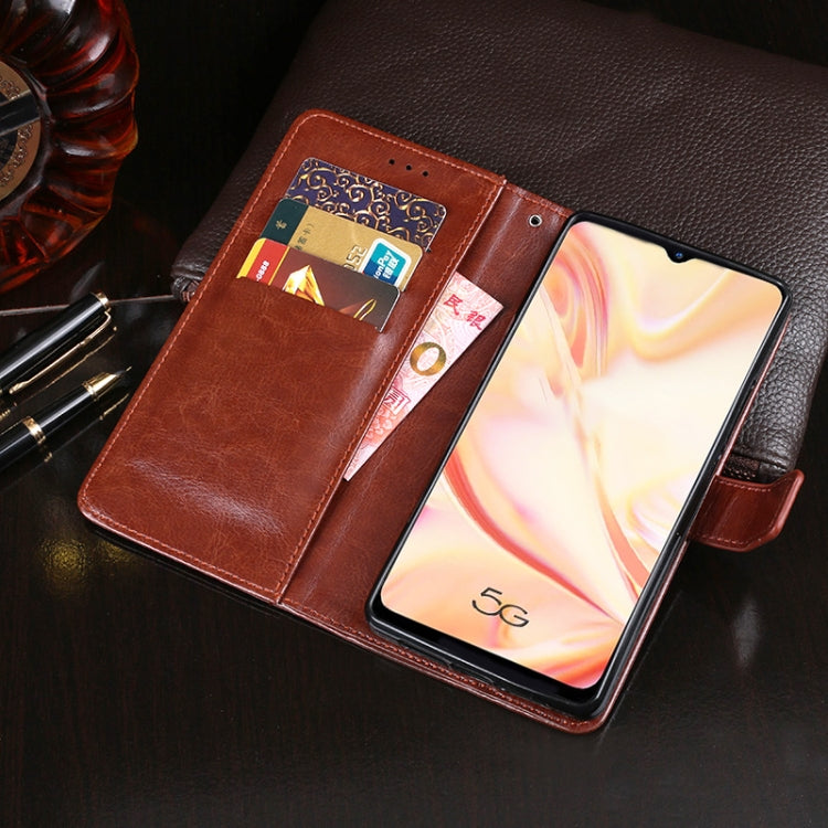 idewei Crazy Horse Texture Horizontal Flip Leather Case with Holder & Card Slots & Wallet, Series 3