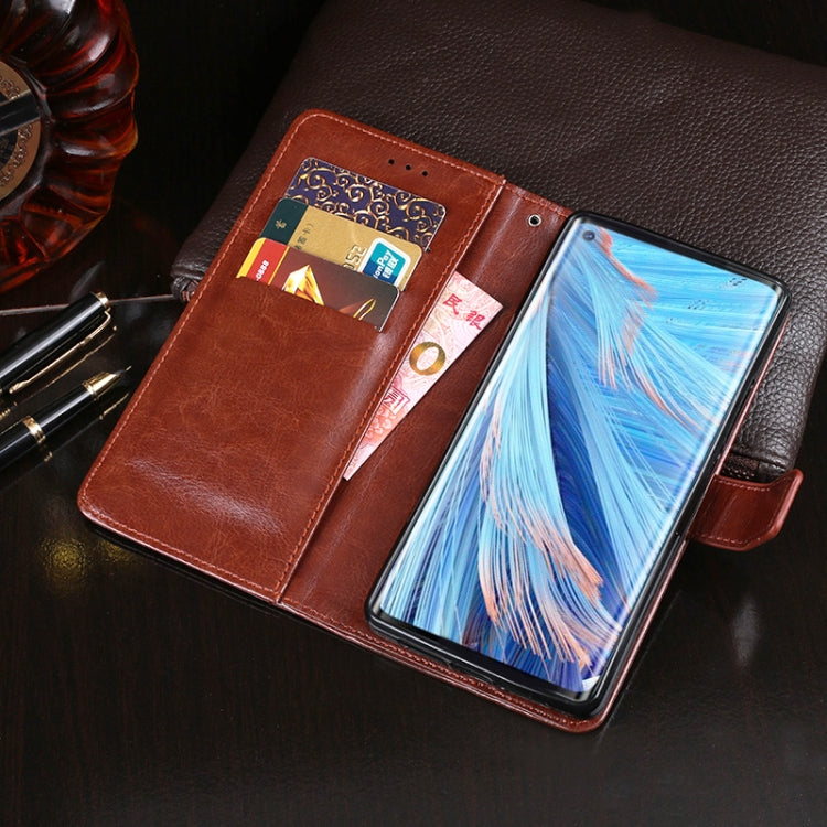 idewei Crazy Horse Texture Horizontal Flip Leather Case with Holder & Card Slots & Wallet, Series 2