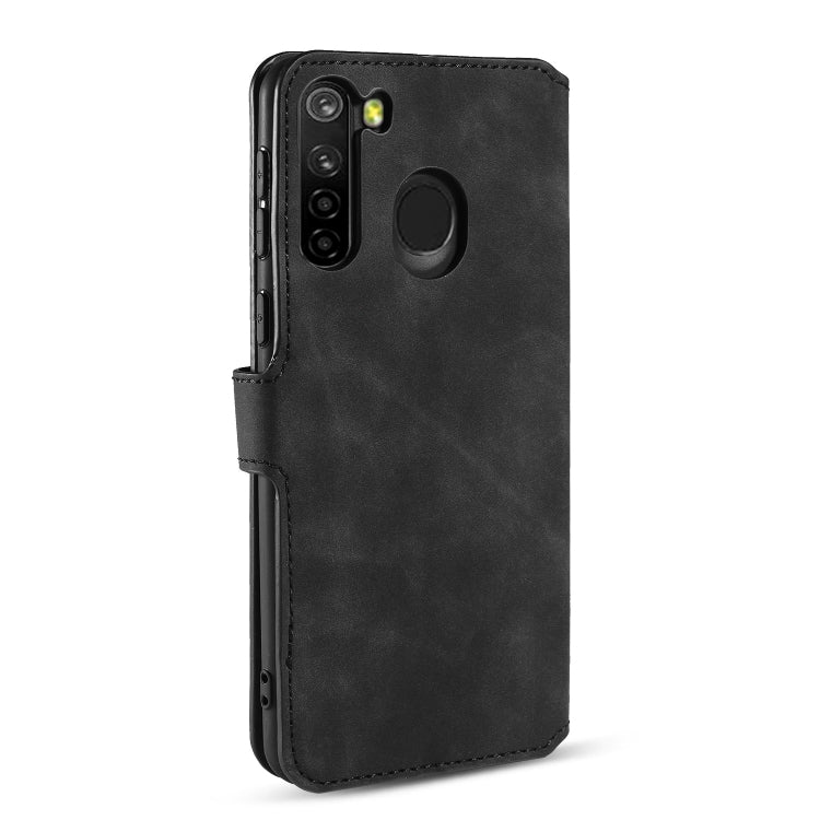 DG.MING Retro Oil Side Horizontal Flip Case, For Samsung Galaxy A21 (EU Version), For Huawei P Smart 2020, For Xiaomi Redmi 9, For Xiaomi Redmi 10X 4G / Redmi Note 9, For OnePlus 8