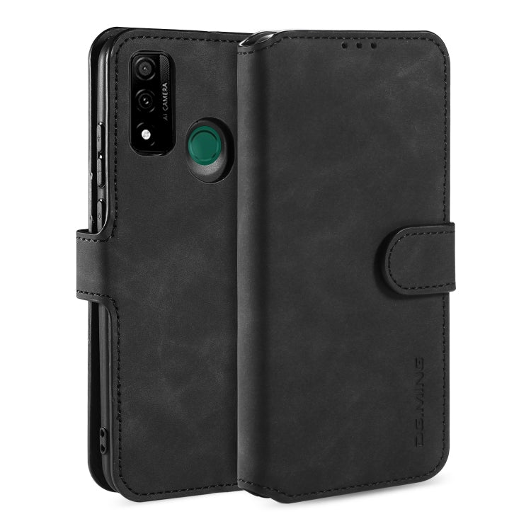 DG.MING Retro Oil Side Horizontal Flip Case, For Samsung Galaxy A21 (EU Version), For Huawei P Smart 2020, For Xiaomi Redmi 9, For Xiaomi Redmi 10X 4G / Redmi Note 9, For OnePlus 8