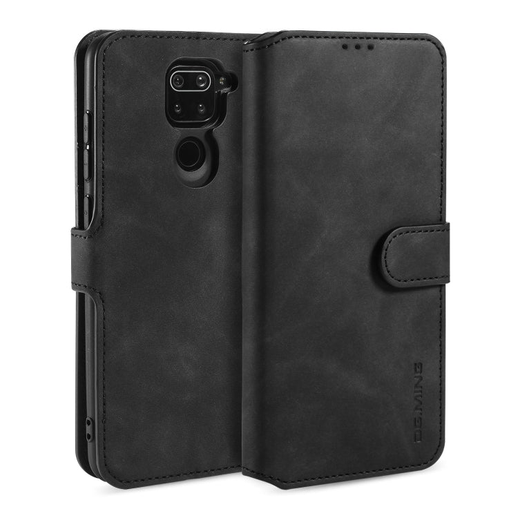 DG.MING Retro Oil Side Horizontal Flip Case, For Samsung Galaxy A21 (EU Version), For Huawei P Smart 2020, For Xiaomi Redmi 9, For Xiaomi Redmi 10X 4G / Redmi Note 9, For OnePlus 8