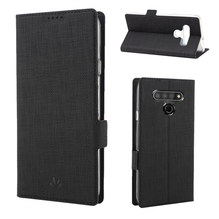 ViLi Side Button Magnetic Suction Type Shockproof TPU + PU Horizontal Flip Protective Case with Card Slot & Holder & Wallet