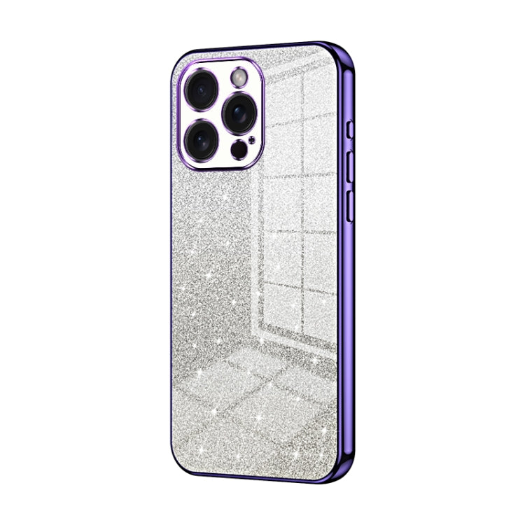 Gradient Glitter Powder Electroplated Phone Case, Series 3