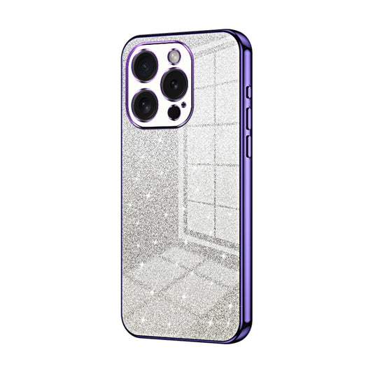 Gradient Glitter Powder Electroplated Phone Case, Series 8