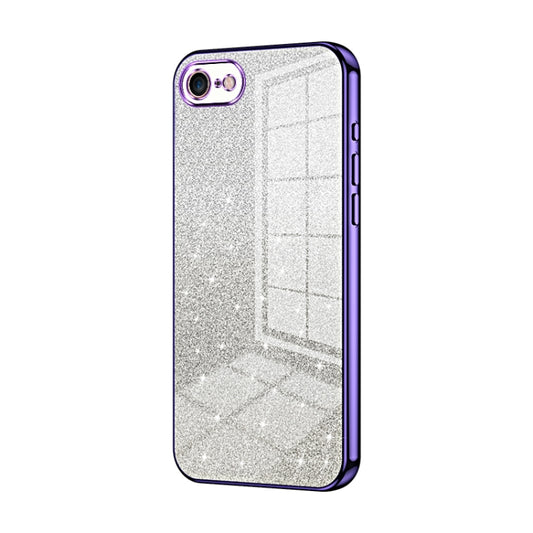 Gradient Glitter Powder Electroplated Phone Case, Series 4