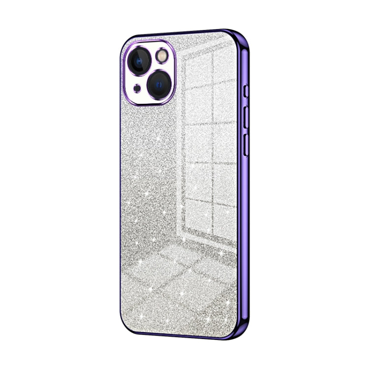 Gradient Glitter Powder Electroplated Phone Case, Series 8