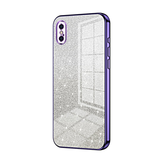 Gradient Glitter Powder Electroplated Phone Case, Series 5