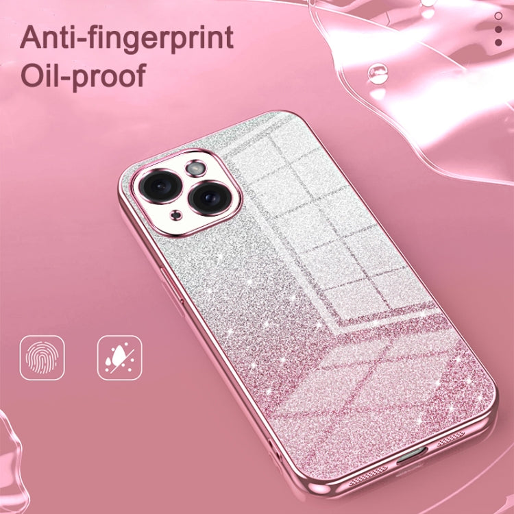 Gradient Glitter Powder Electroplated Phone Case, Series 3