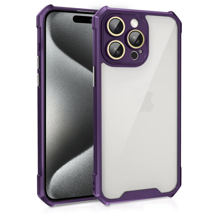 Shockproof Acrylic Phone Case with Lens Glass Film, Series 2