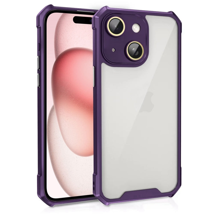 Shockproof Acrylic Phone Case with Lens Glass Film, Series 2