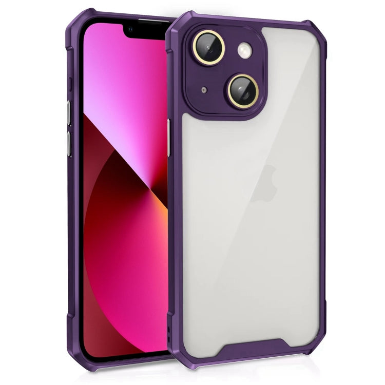 Shockproof Acrylic Phone Case with Lens Glass Film, Series 4