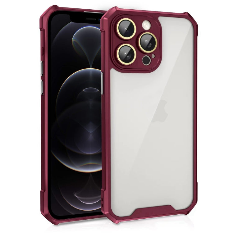 Shockproof Acrylic Phone Case with Lens Glass Film, Series 2